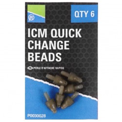 Preston Method Feeder Quick Change Beads, 6buc/plic