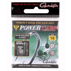 Carlige Gamakatsu Power Carp Hair Rigger Light