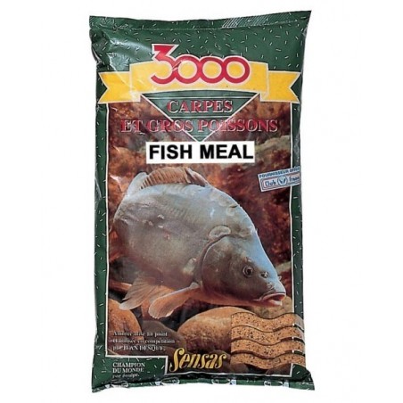 Nada Sensas 3000 Carpes et Gross Poissons Fish Meal 1kg