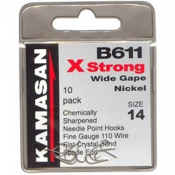 Carlige Kamasan B611 X Strong Wide Gape