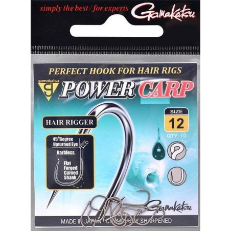 Carlig Gamakatsu Power Carp Hair Rigger Barbless