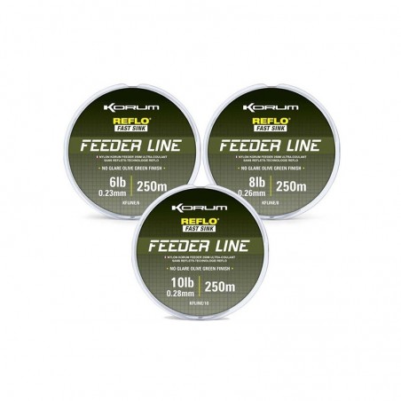 Fir Korum Feeder Line 0.23mm-250m
