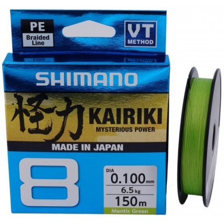 Fir Textil Shimano Kairiki PE 0.130mm 8.2kg 150m