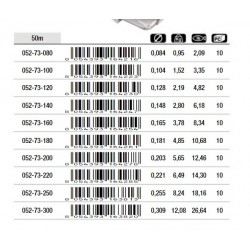 Fir Monofilament Trabucco T-Force Competition GP, Transparent-50m