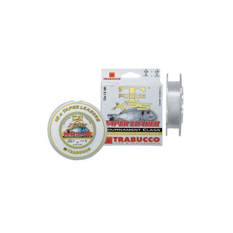 Fir Monofilament Conic Trabucco XPS Taper Leader 0.18-0.57mm/4.57-32.5kg