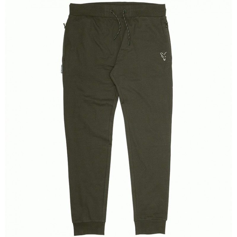 Pantaloni Lungi FOX Collection Lightweight Joggers Green & Silver