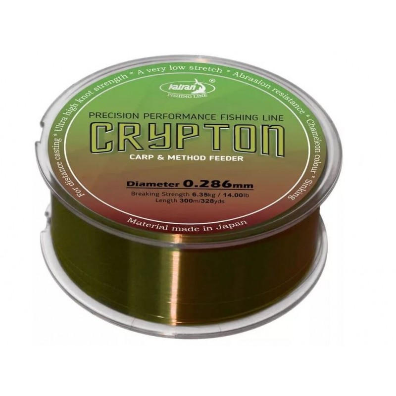 Fir Monofilament Katran Crypton Carp & Method Feeder 300m