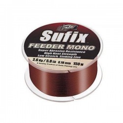 Fir Sufix Feeder Mono Burgundy 300m 0,14 mm