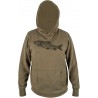 Hanorac Korum Classic Barbel Hoodie Brown Olive Marimea L