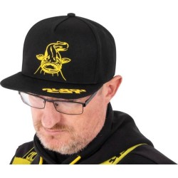 Sapca Black Cat Flat Peak Cap