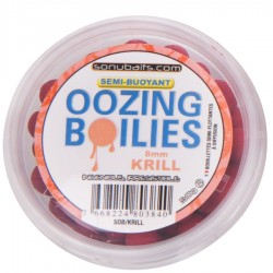 Sonubaits Semi Flotant Oozing Boilies - Krill