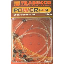 Montura Trabucco Power Gum  pentru Feeder 2buc/set 33cm