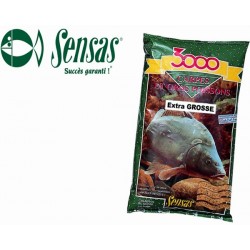 Sensas 3000 Carpes Gros Poissons - Extra Grosse 1 kg 