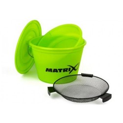 Matrix Fishing Lime Bucket Set, 20l